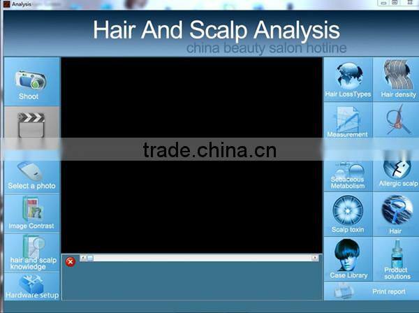 Hair Scalp Treatment And Hair Analysis Equipment