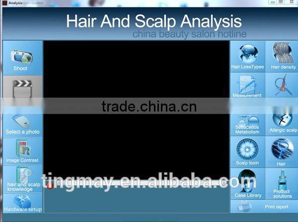 Salon use Human Body Analyzer Skin Moisture Analyzer