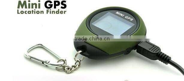 PG03 Mini GPS Receiver Navigation Handheld Location Finder USB Rechargeable with Compass for Outdoor Sport Travel