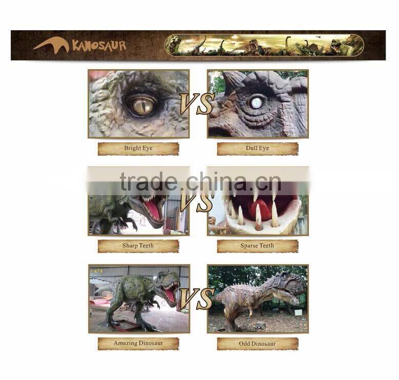 KANO2244 Jurassic Park Amusement Dinosaur Coin Operated Kiddie Ride