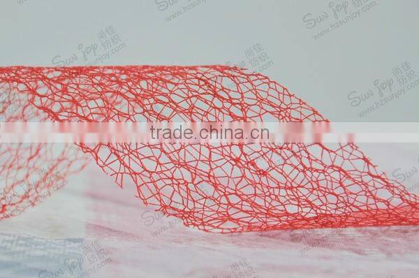 Hot sale Christmas deco mesh ribbon