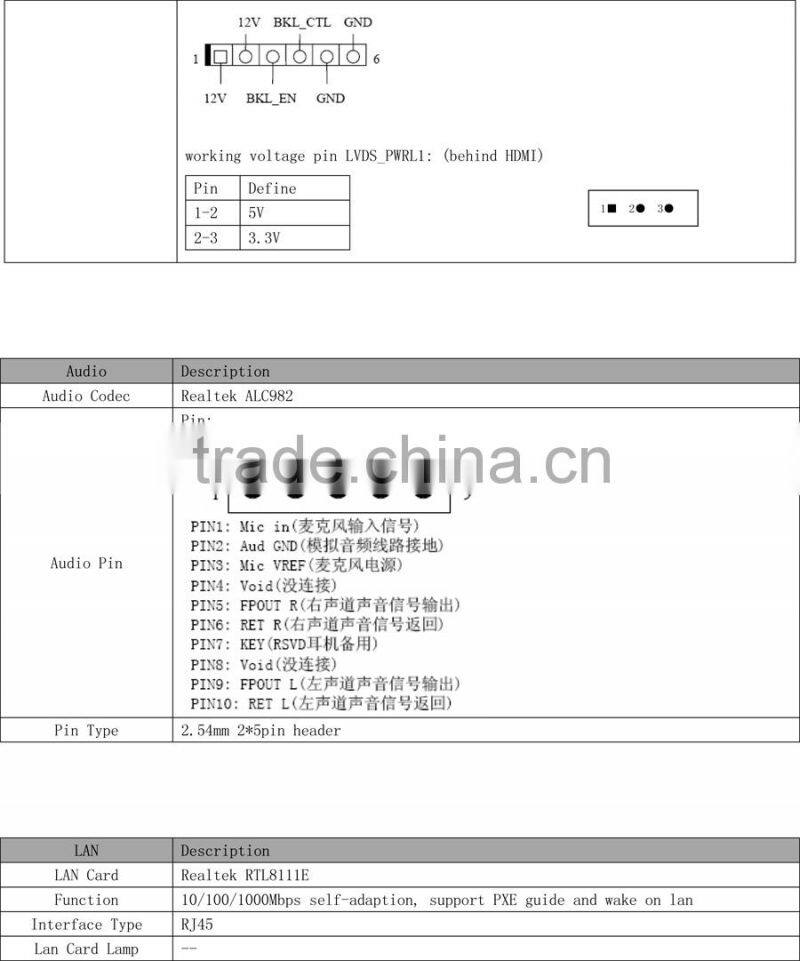 Emini/Realan New Mini Motherboard LR-E450TN AMD-T56N Dual-core 1.65GHz Graphics HD6320 8GB 4COM,Perfect Matching Your Mini Cases