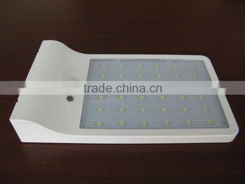Waterproof SMD2835 450lumen solar led motion sensor light