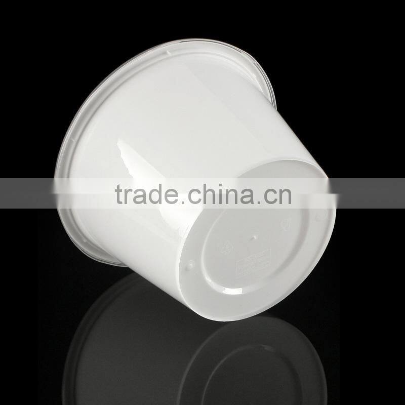 Disposable plastic bowl with lid soup Porridge plastic container 1500ml