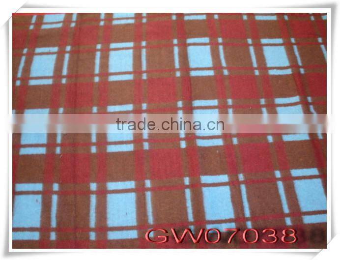 2016 most comfortable soft recycled cotton tartan blanket