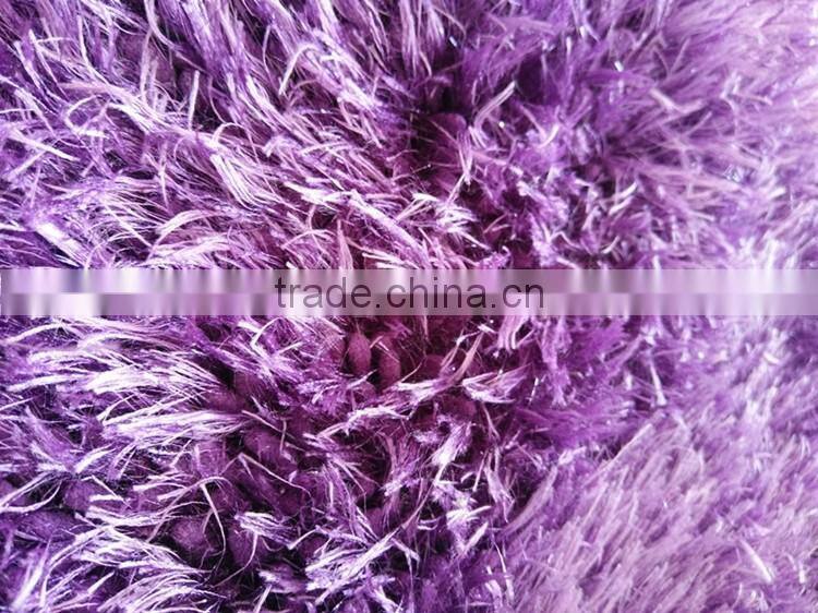 feather shaggy long pile microfiber chenille rug