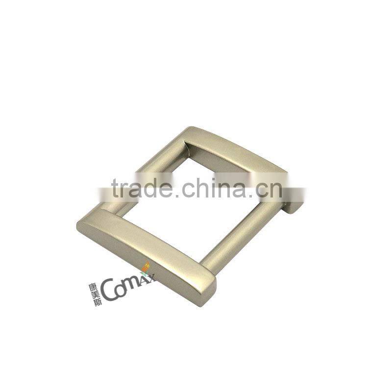 Zinc Alloy Pearl Nickle Square Metal Ring For Bags