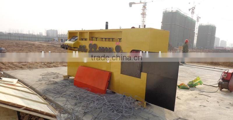 China automatic steel tube pipe straighting derusting straightener machine