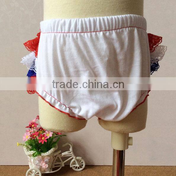 American Stars Baby Satin Bloomer-Patriotic Ruffle Baby Diaper Cover-Petti Cheap Festival Infant Outfit No Moq Bloomer