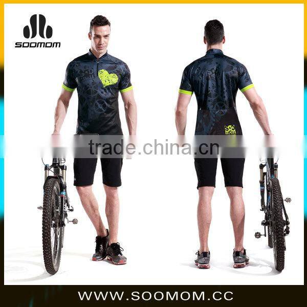 Quick dry Cycling Loose MTB Shirt High Elasticity
