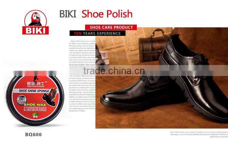 Nourishing and protecting two faces instant shoe shiners