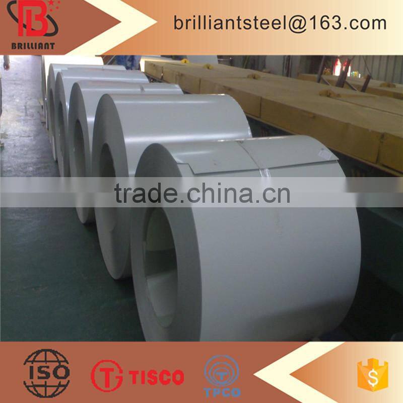china slit edge 0.45mm prepainted steel strip