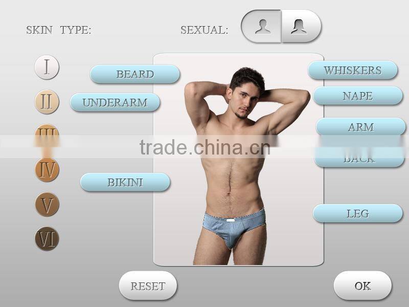 factory price portable 808nm diode laser machine for permanent hair removal