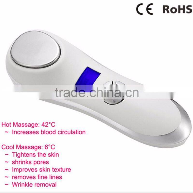 Factory new design home use electrical hot cold face relaxing equipment