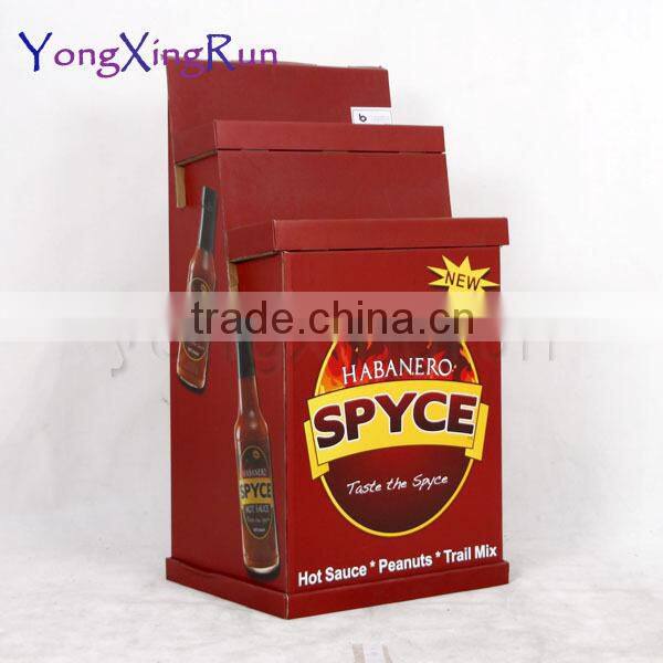 cardboard floor display