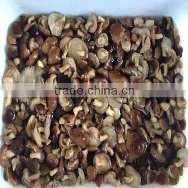 A grade quality shiitake mushroom whole in brine