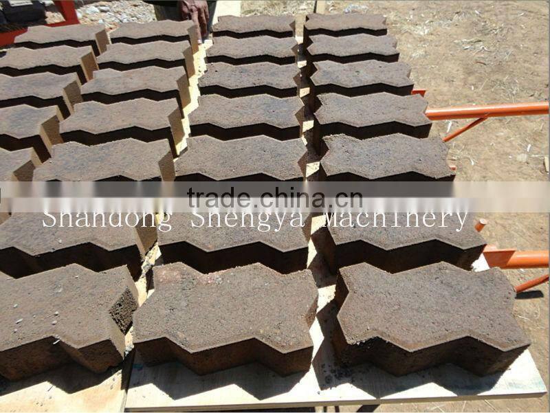 Brick making machine price mould for QT5-20 concrete paver manufacturing products Algeria