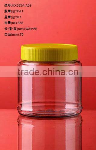 Transparent plastic pet bottles/empty plastic bottles