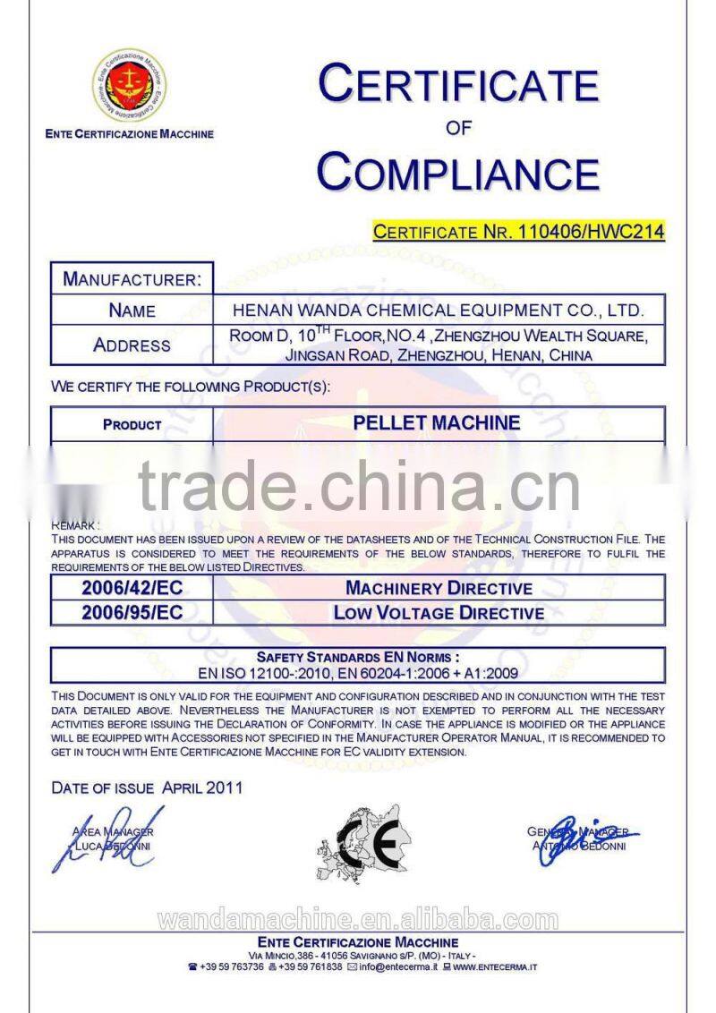 Biomass pellet machine