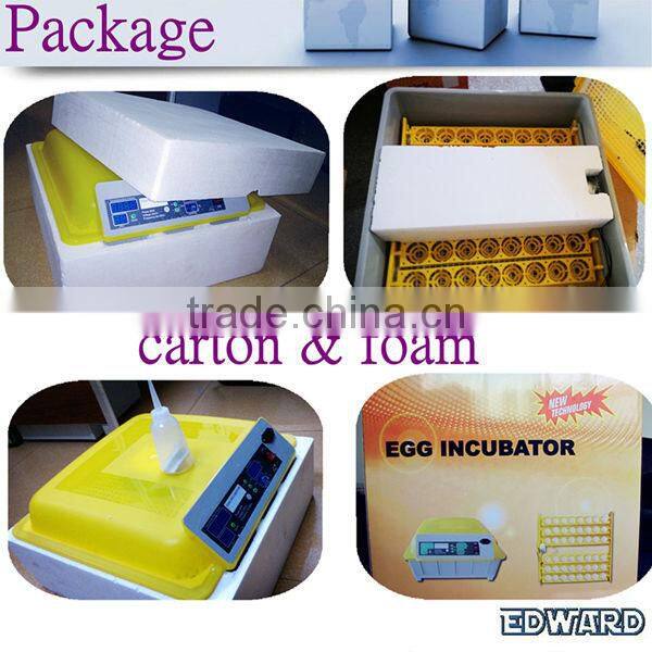 HHD CE approved 48 eggs incubator best-selling 48 eggs incubator/automatic mini incubator