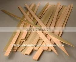 Laser engraved Bamboo skewer