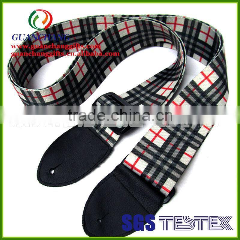 Quality products hot selling sublimation guitar strap