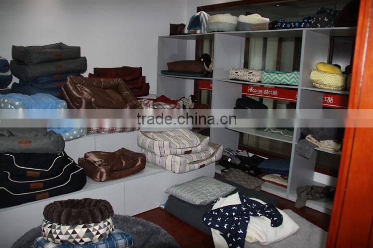 foldable dog soft tunnel pet beds with cushion