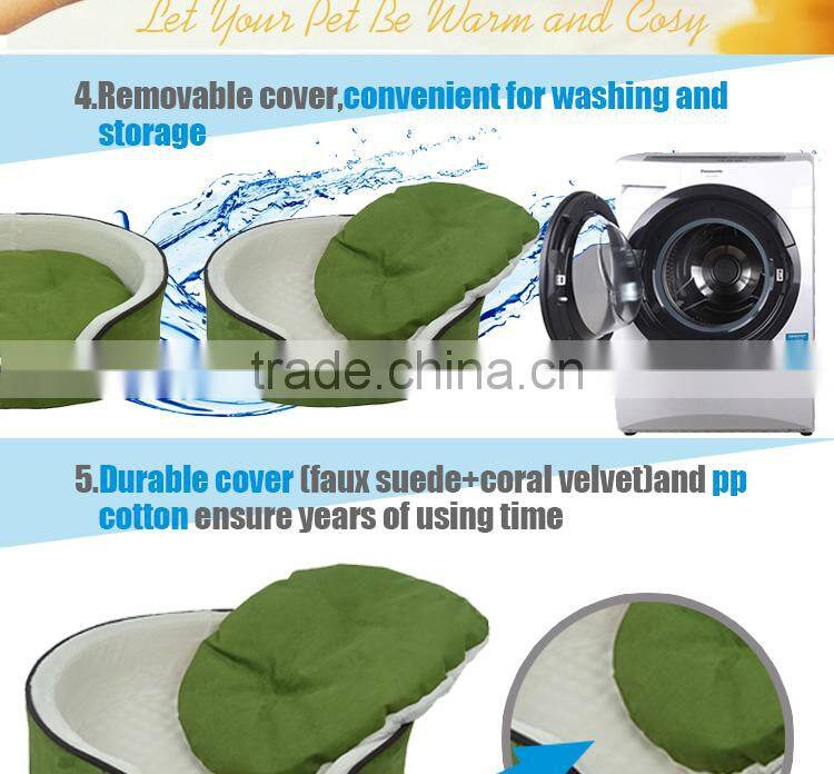 manufacturer wholesale soft and warm cozy luxury pet sofa dog bed