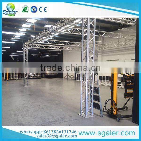 Aluminum spigot truss hang the lighting to car show in Australia