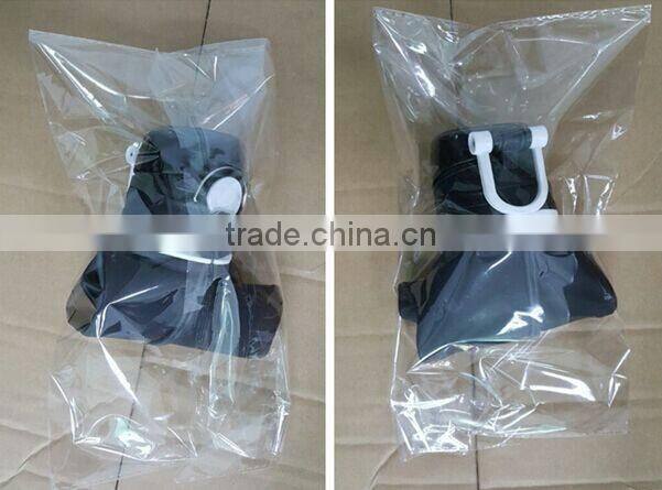 750ml Collapsible Silicone Water Bottle with air valve