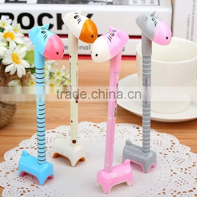animal shaped funny promotional pen for student