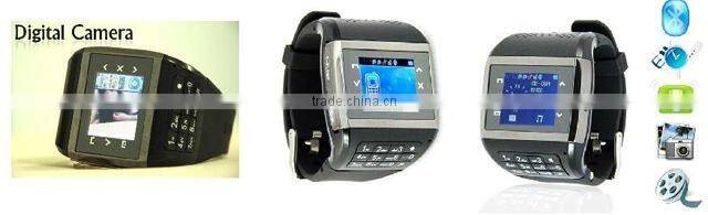 Q8 watch phone quadband single sim card touch screen keypad pinhole webcam gift 1G TF