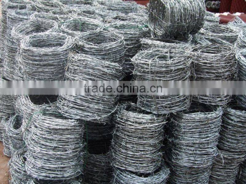 Galvanized iron Coiled Barbed Wire