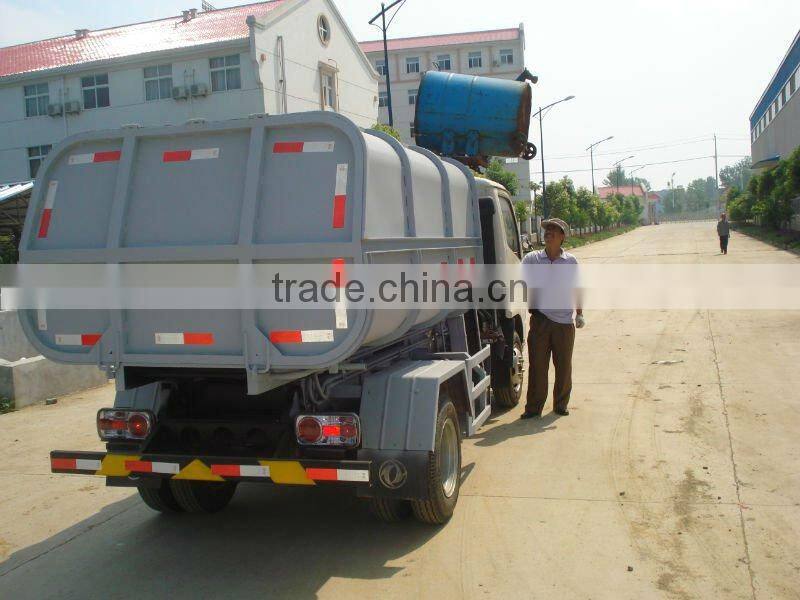 Self Loading 5CBM 4x2Garbage Truck -Dongfeng