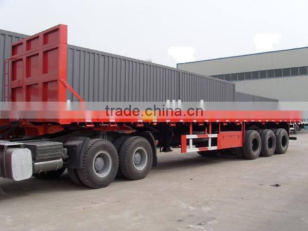 low price flat bed semi-trailer