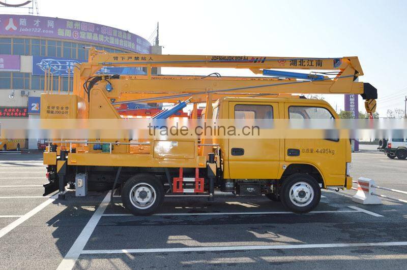 Dongfeng Double Cab 14m High-altitude Operation Truck
