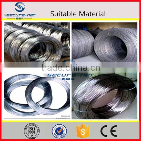 High speed fully automatic chain link fence machine