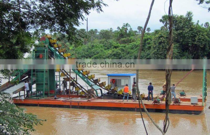 china gold dredge/gold panning dredger for sale