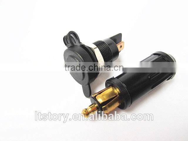 Merit 12V Power Socket Black color