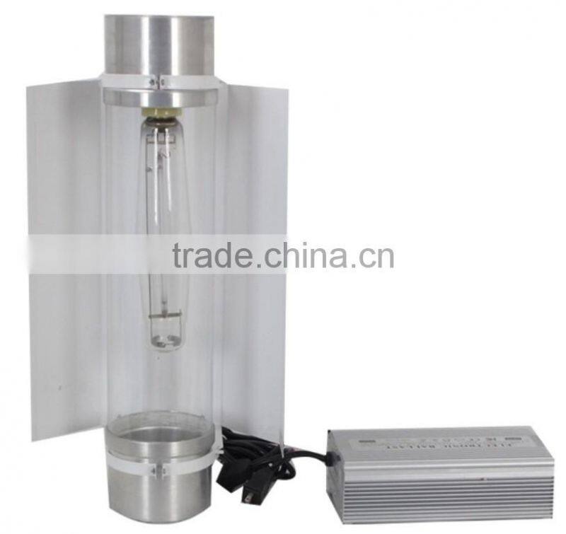 hydroponic 6" air cooled tube reflector for hydroponic hps mh grow lamps ETL listed