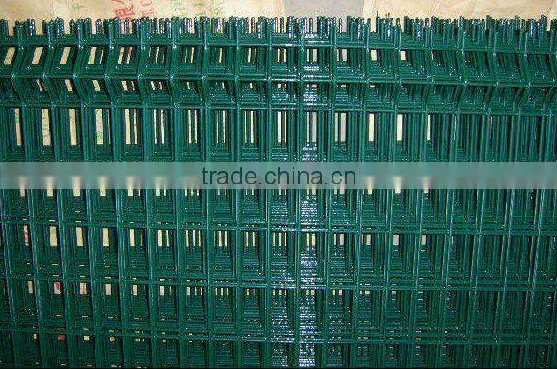 powder coated steel wire mesh fence panels