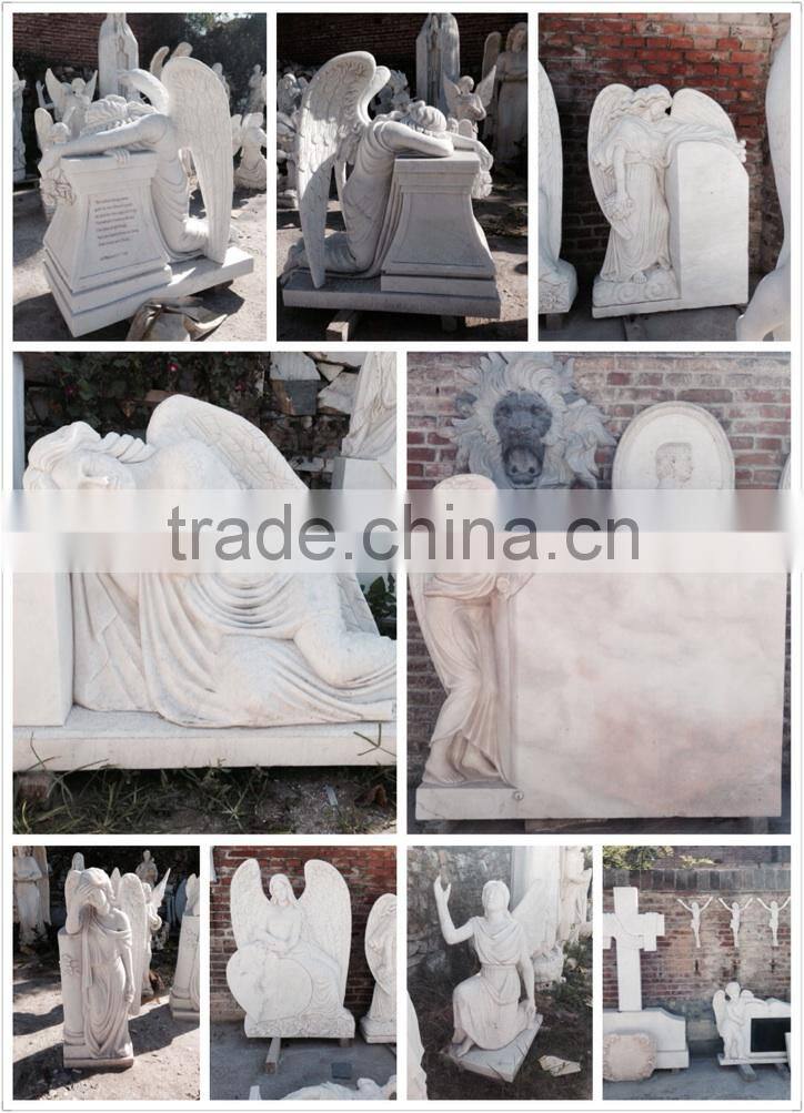 High Quality Marble Angel Headstone