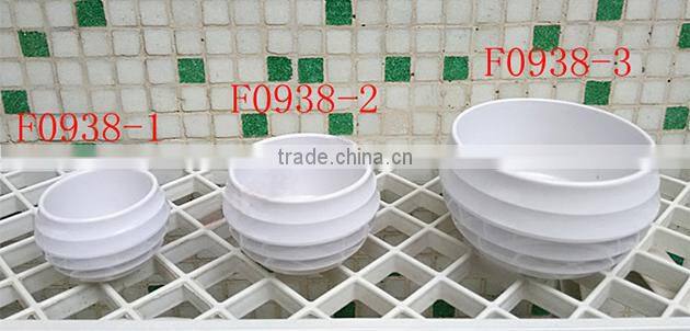 Colorized plastic large size plastic flower plant pot