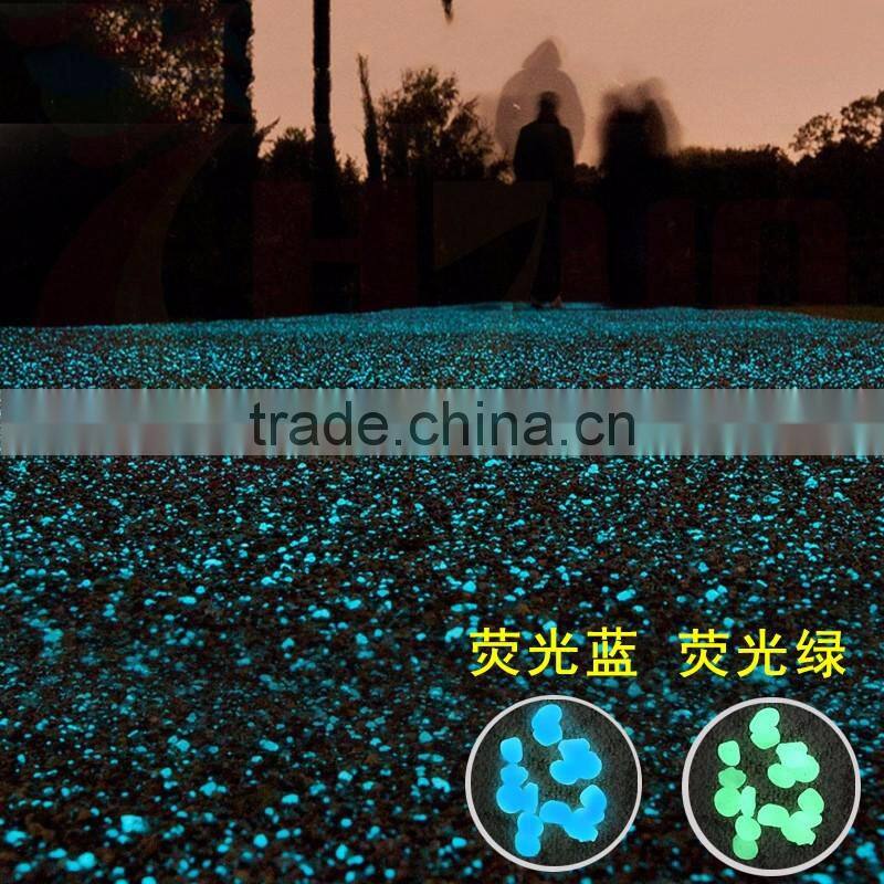 Glowing paving stone for garden/illuminated road stone
