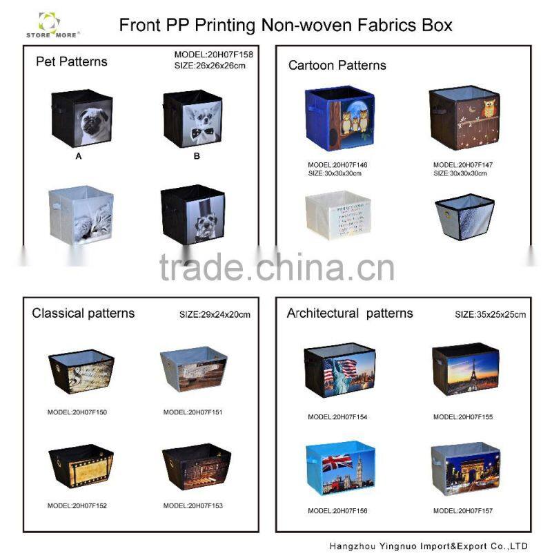 Store More Non Woven Fabric Cover Storage Box