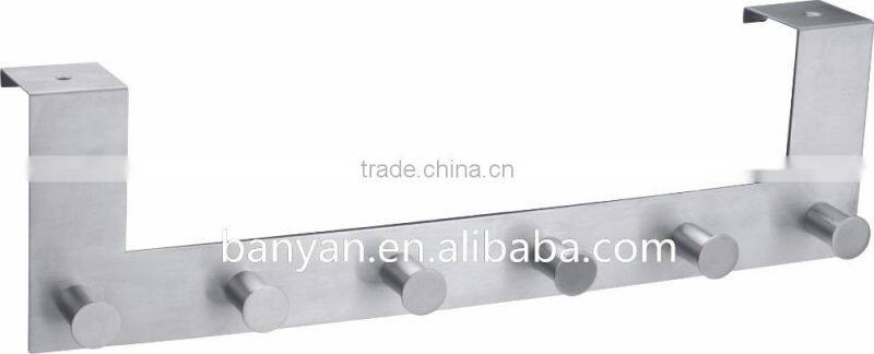 Stainless Steel Hanging Coat Hooks /Door Hooks With 5 Hook