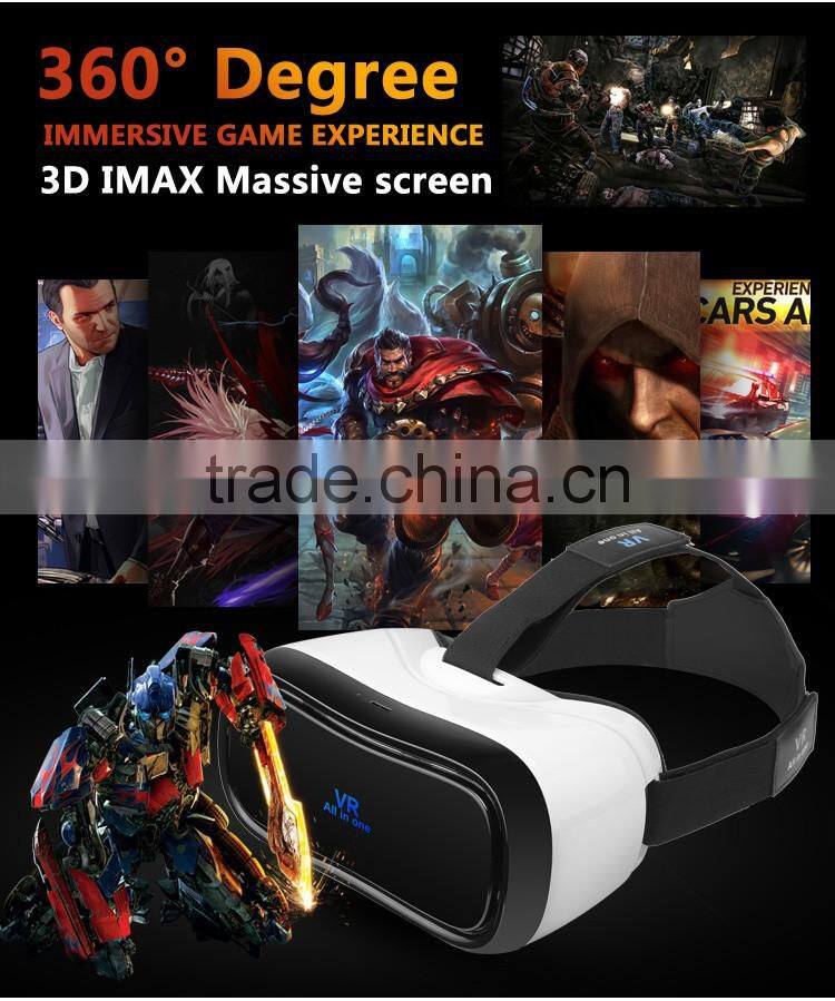 New Arrival All In One VR 3D Virtual Reality Glasses, All In One 3D Glasses