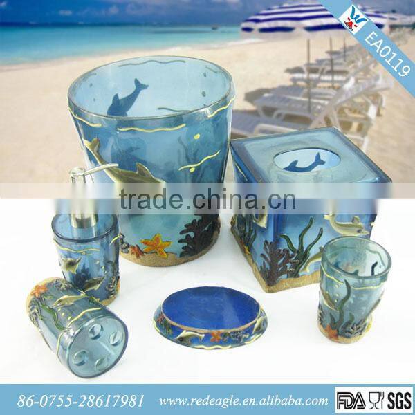 Resin bath set and accessories 4 pcs