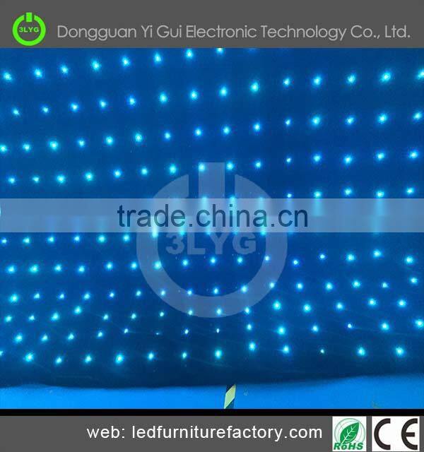 high quality indoor stage backdrops video LED curtain