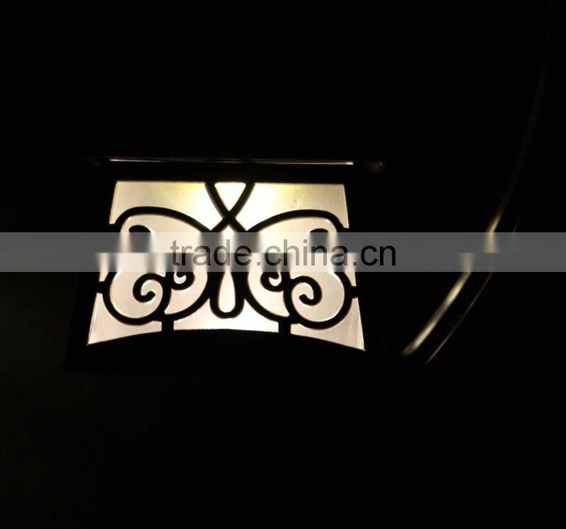 Plastic Hanging Solar Lantern Landscape Decoration Pathway Light